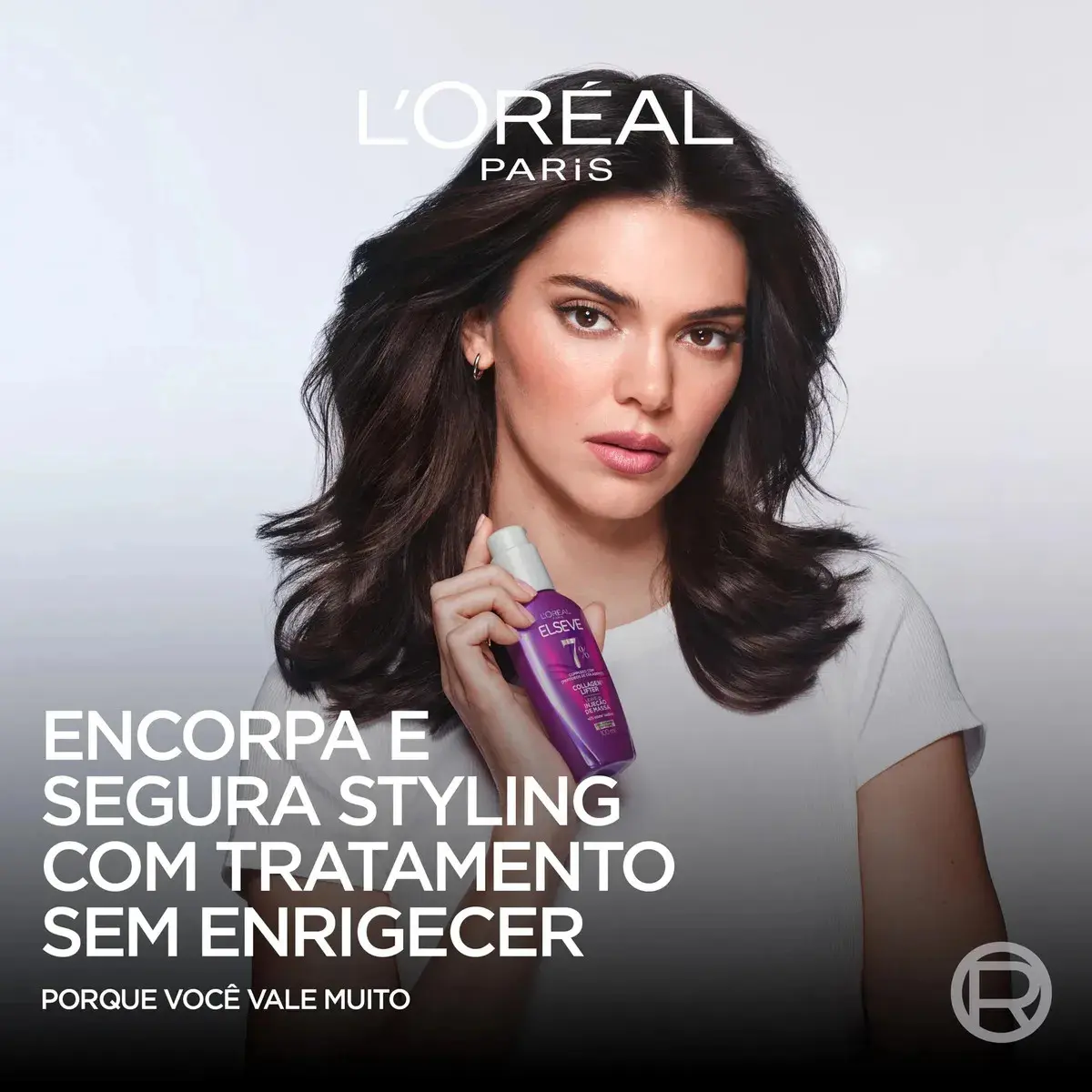 L'oréal Paris Elseve Collagen Lifter Leave-in Sérum Capilar Para Cabelos Finos Injeção de Massa com Peptídeos de Colágeno Aumenta o Volume em 61% e Encorpa os Fios por 72h 100ml thumbnail 2