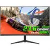 Monitor Gamer SuperFrame Precision Ultra V3, 23.6 Pol, Curvo, Full HD, VA, 1ms, 180Hz, RGB, FreeSync/G-Sync, HDMI/DP, SFPCB-24180-FHD - 1