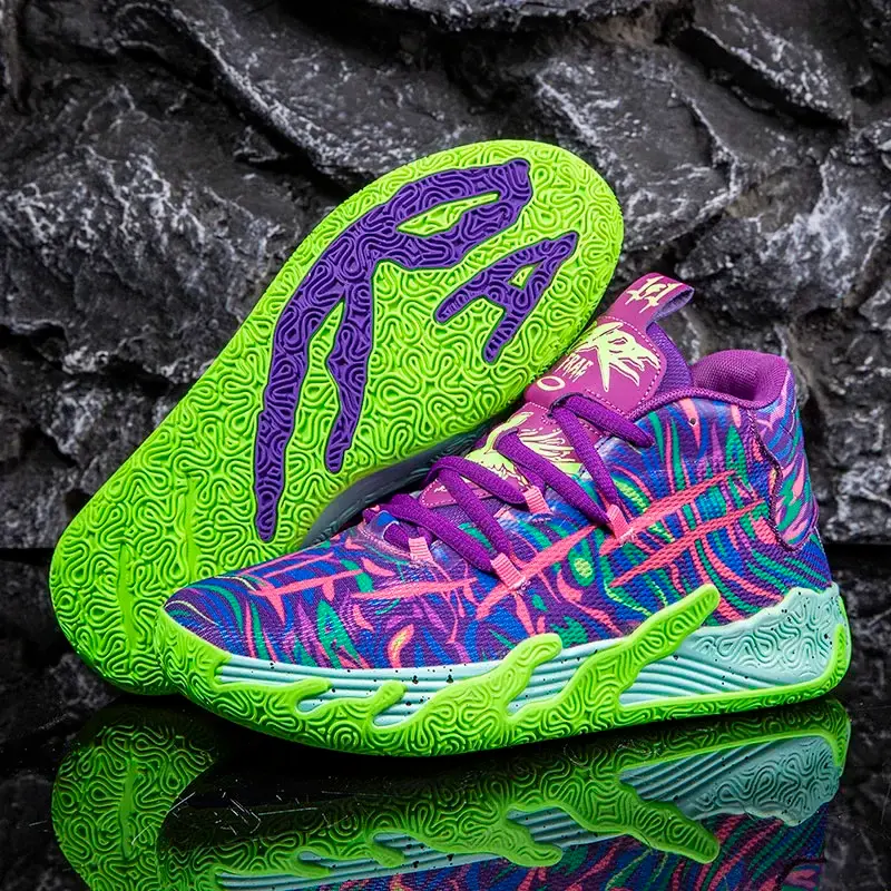 2025 novos tênis de basquete masculino respirável confortável tênis treinamento esportes tênis de basquete sapatos femininos frete grátis - 1