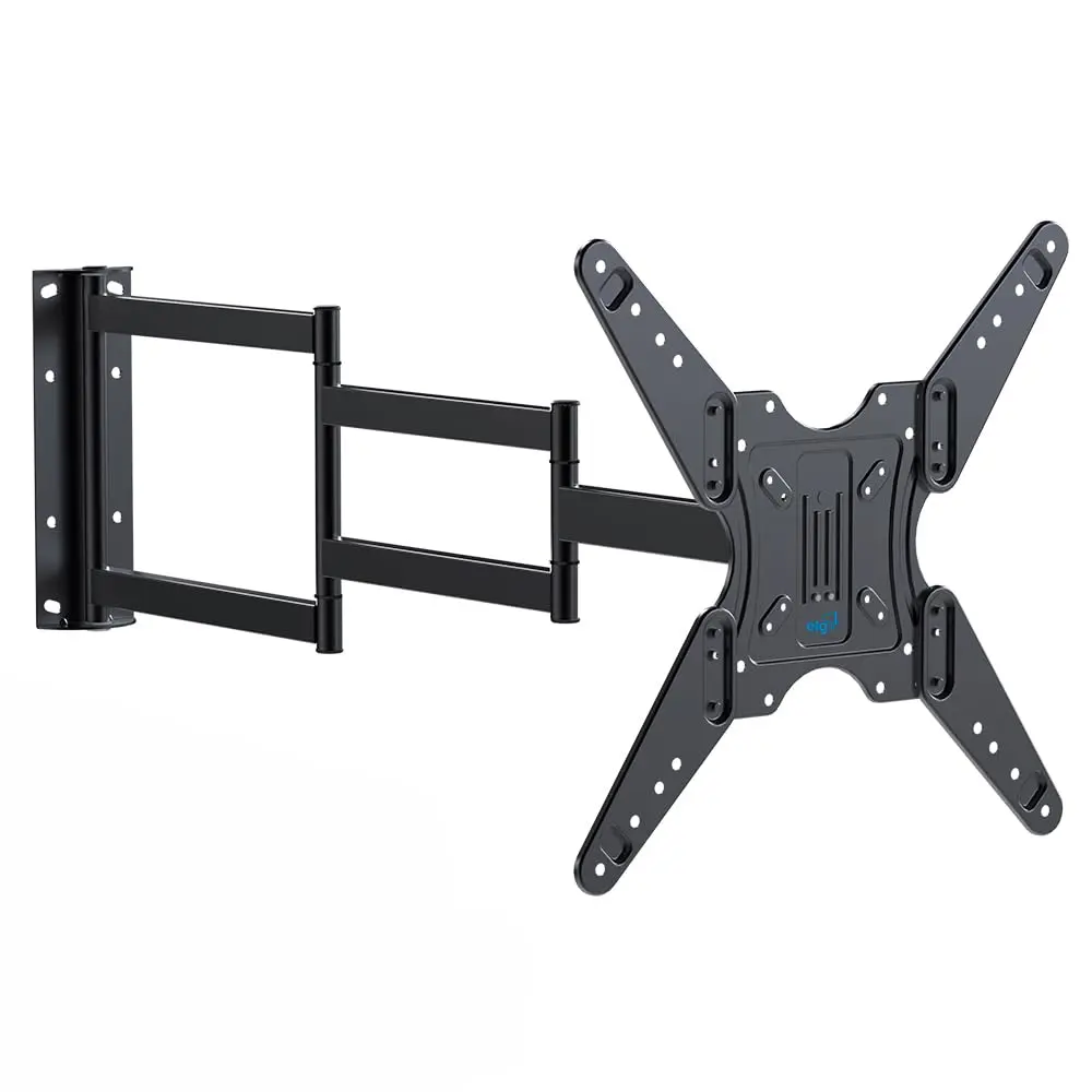 Suporte Articulado de Parede para TV 26” a 75”, Compatível VESA, A02V4EXT, Preto, ELG
