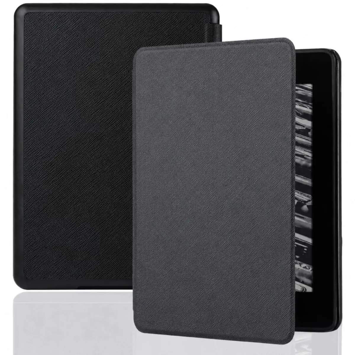 DECART Capa para Kindle Paperwhite 12ª Geração e Kindle Colorsoft - Preto | Modelos (SA569P, SA568B, SA58CB, SA59CP), Auto Hibernação, Fechamento Magnético - 1