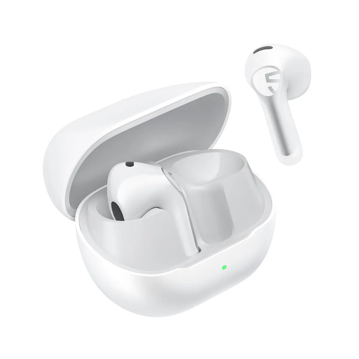 SOUNDPEATS Air6 HS Fone Bluetooth, LDAC Hi-Res, ENC, 45H Bateria (Branco puro) - 1