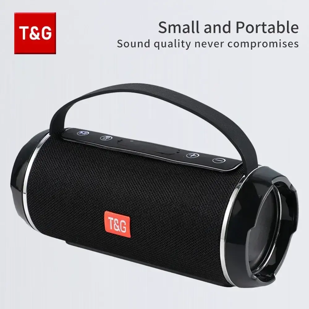 Caixa de Som Bluetooth TG116c TWS Sem Fio Potente Portátil para Uso Externo à Prova d'Água Subwoofer Som Estéreo 3D Chamada Mãos Livres - 1