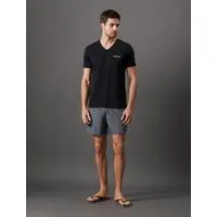 Camiseta Manga Curta Decote v Logo No Peito Calvin Klein Swimwear - Preto Camiseta Manga Curta Decote v Logo No Peito Calvin Klein Swimwear Preto g