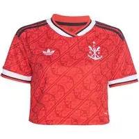 Camisa III Cropped CR Flamengo 26/27 adidas Performance Vermelho - 1
