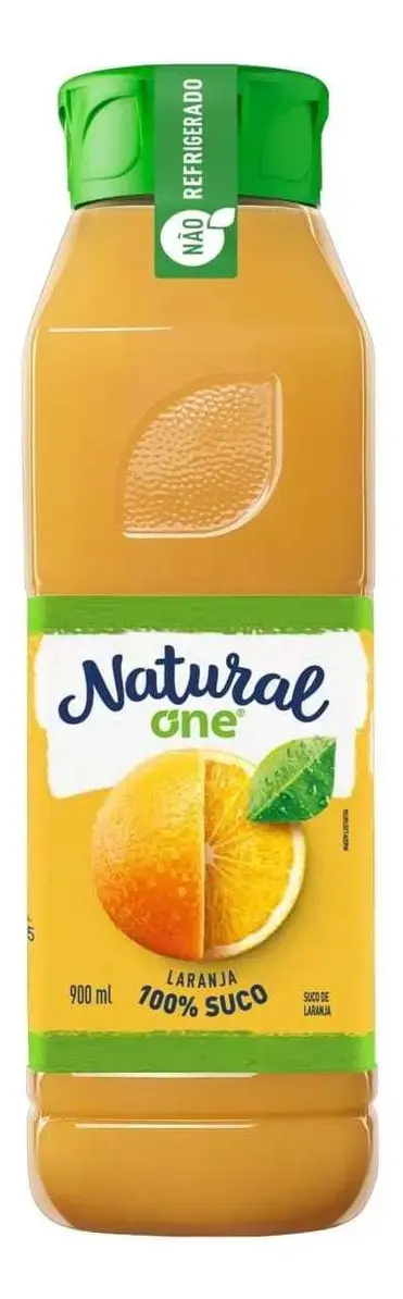 Suco de laranja Natural One Ambiente líquido sem glúten 900 ml