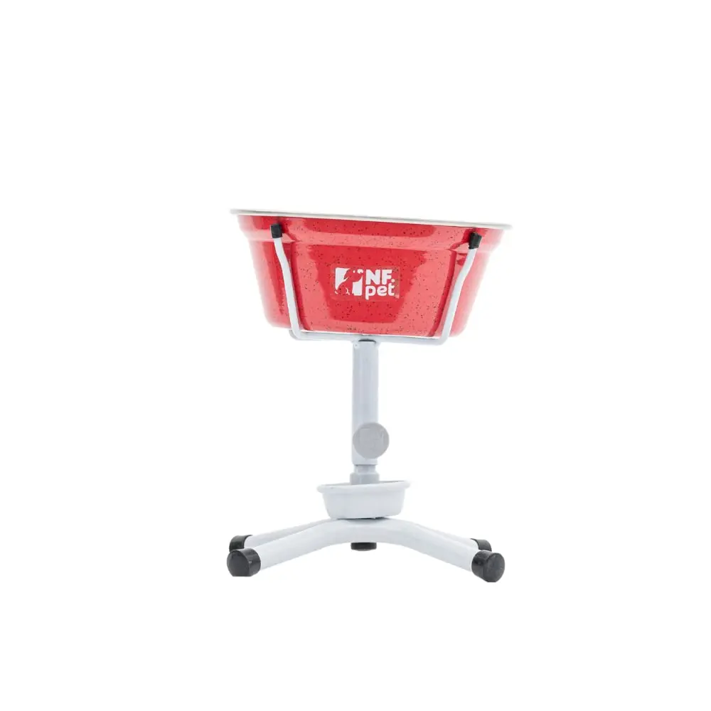 Comedouro Único Antiformiga Pequeno Vermelho, 1,5L Nf Pet para Cães, Pequeno, Vermelho - 1
