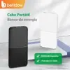 (Moedas R$35.9) Powerbank com fio 10000mAh 3 saídas USB-C - 1