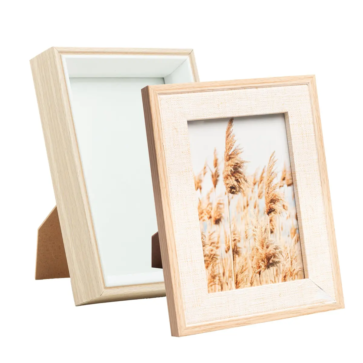 LYOR - Conjunto Porta-Retrato Enjoy 10cm x 15cm Branco MDF e Porta-Retrato 10cm x 15cm MDF