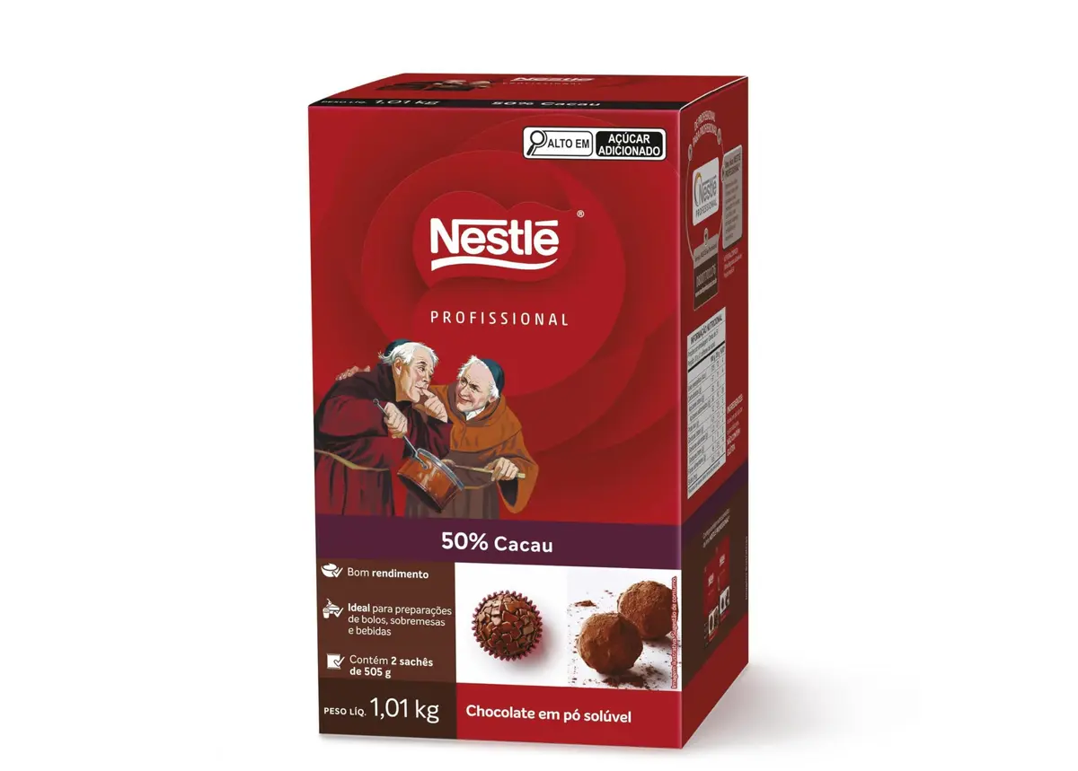 Chocolate em Pó 50% Cacau DOIS FRADES® 1kg