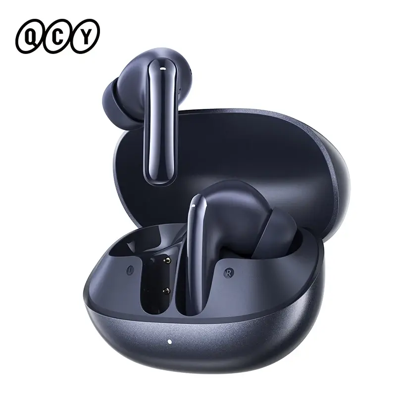 Fones de Ouvido Sem Fio QCY Melobuds N20 HT20 com Cancelamento de Ruído Adaptativo ANC de 56dB, Bluetooth 6.0, Conexão Dupla e 40 Horas de Duração - 1