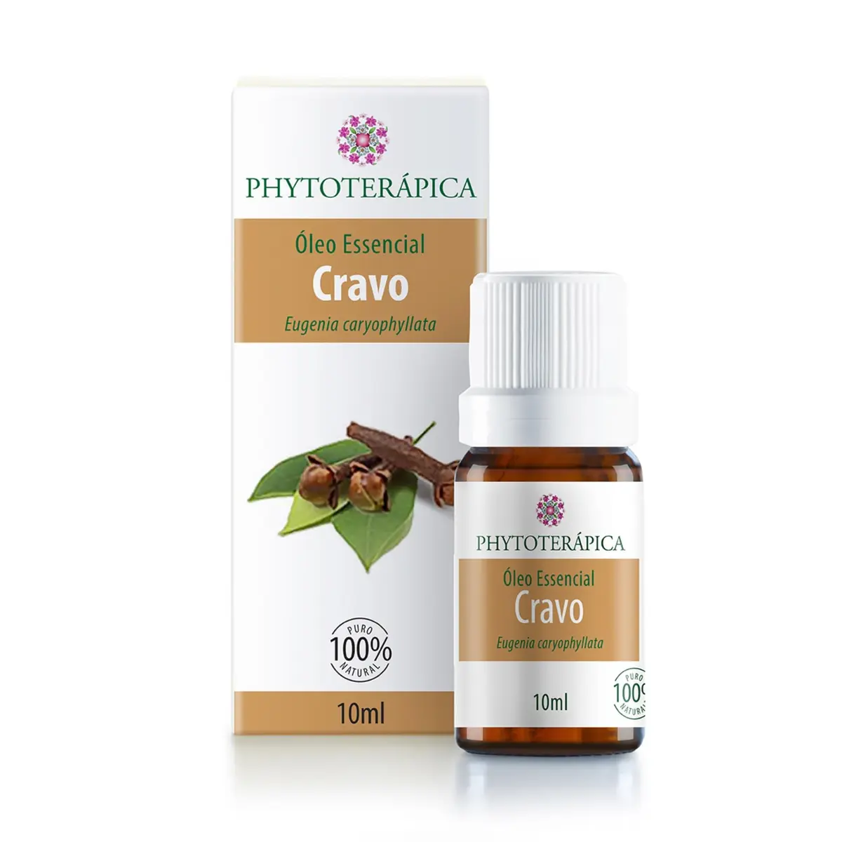 Óleo Essencial de Cravo 10ml – Marcante e Versátil – Energia e Proteção – Vegano – Phytoterápica