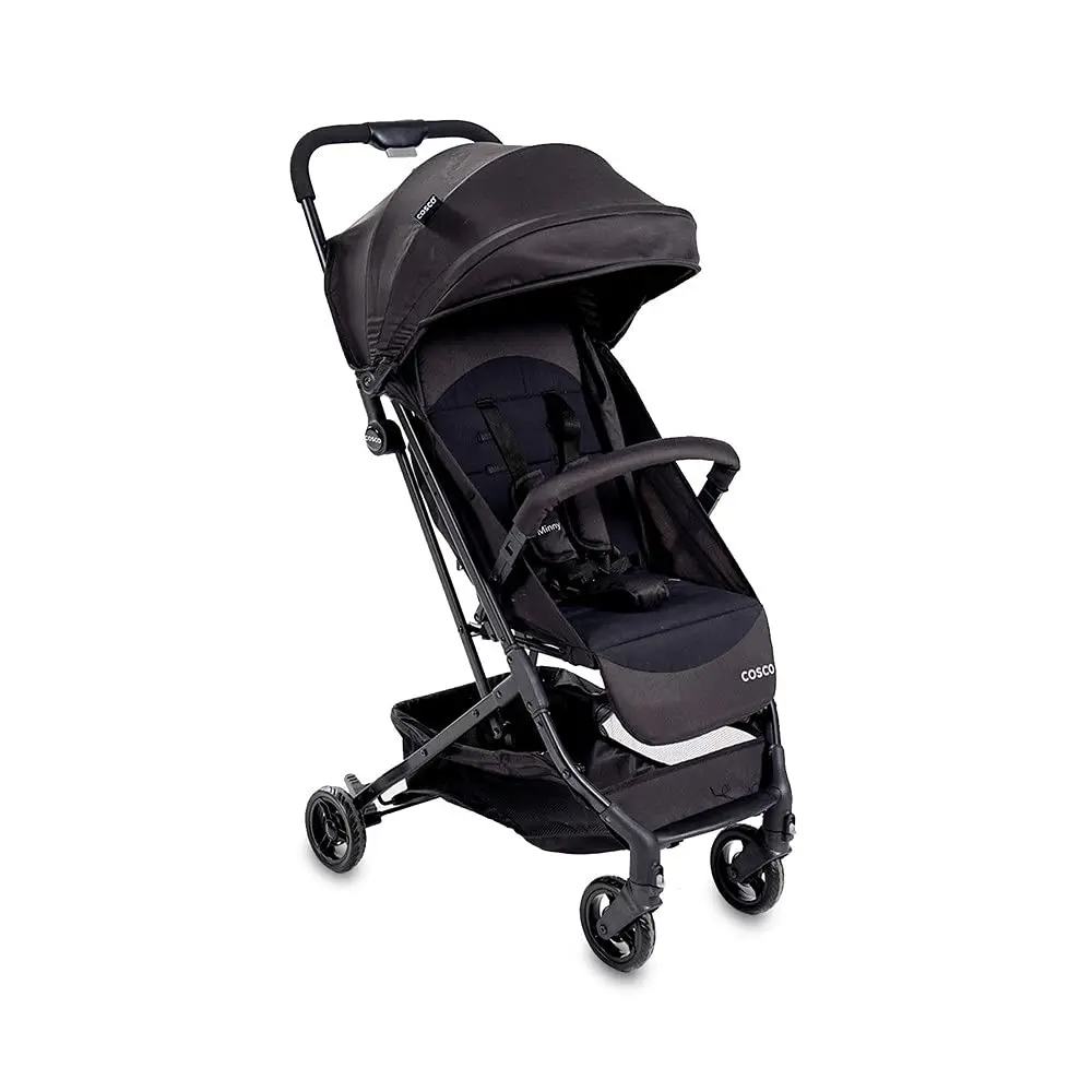 Cosco Kids, Carrinho de Bebê Minny, Preto Absoluto - 1
