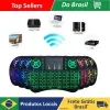 (do Brasil/Moedas) Mini Teclado Sem Fio para Smart TV e PC - 1