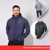 Jaqueta Impermeável Corta Vento Masculina Lisa - 1