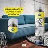 Zip limpa estofados 300 ml - espuma mágica para limpar sofá,estofados e tecidos sem molhar - 1