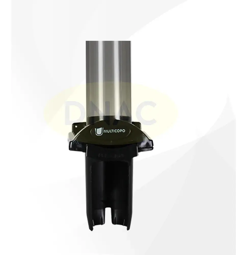 Dispenser Porta Copo Descartável Parede Automatico 200ml Cor Preto thumbnail 4