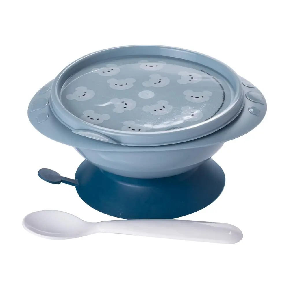 Tigela Infantil Decorada com Ventosa e Colher 240 ml Plasútil