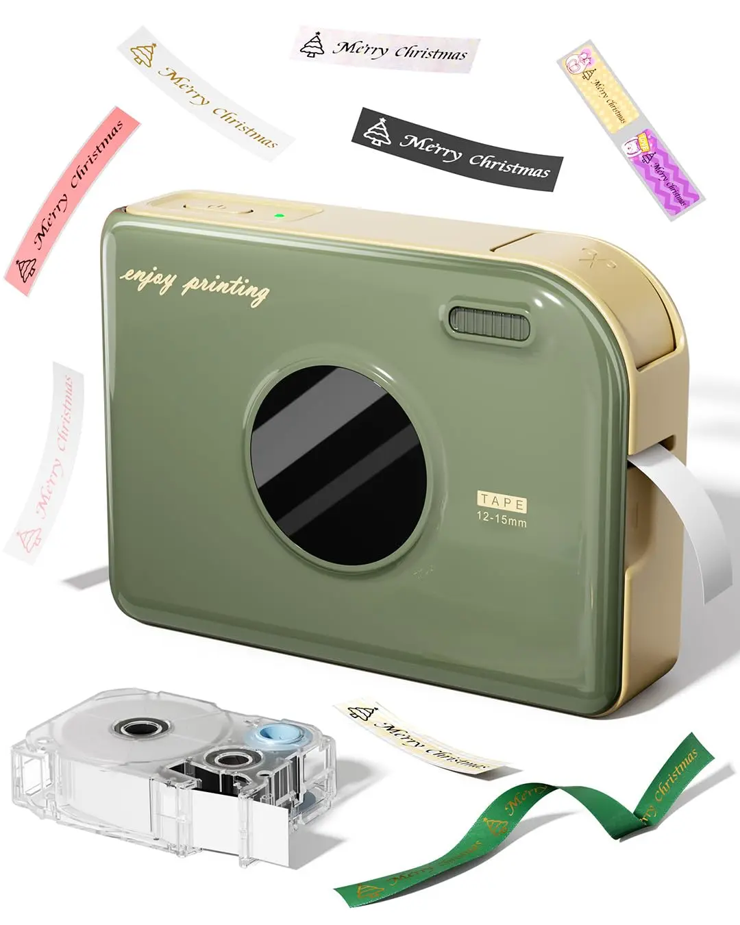 Phomemo Impressora de fita, máquina de fazer etiquetas pequenas A30 com | Mini etiquetadora Bluetooth portátil para embrulho de fita personalizada, buquês de casamento, lembrancinhas de festa
