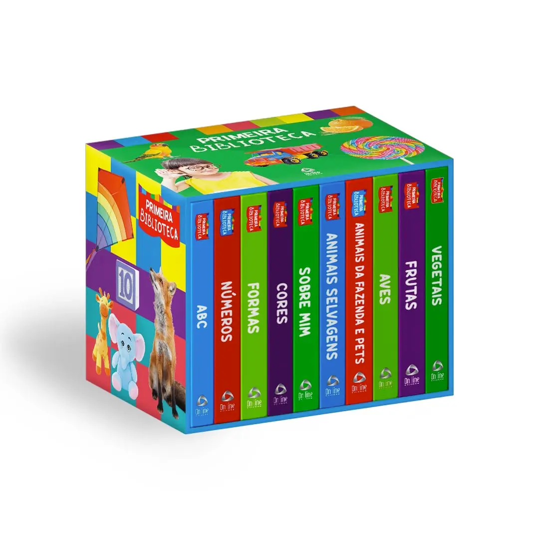 Coleção Primeira Biblioteca Volume 01 - Box com 10 Livrinhos
