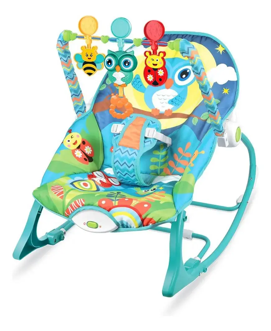 Cadeira de Descanso e Balanço Funtime 18kgs Coruja Maxi Baby thumbnail 2
