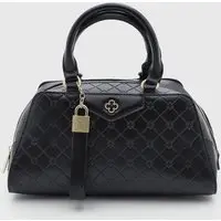 Bolsa Feminina Capodarte Média Estruturada Preta
