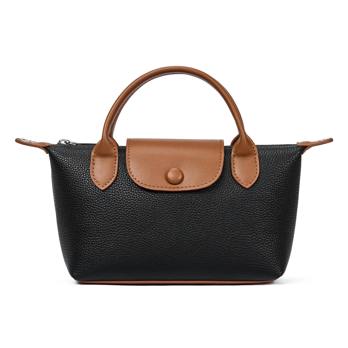 BOSTANTEN Bolsa de Ombro Feminina Pequena, Bolsa Tiracolo e Transversal em Tecido de Malha com Couro Vegano, Alça Removível Ajustável, Fecho Magnético, Casual para Trabalho, Viagem e Praia