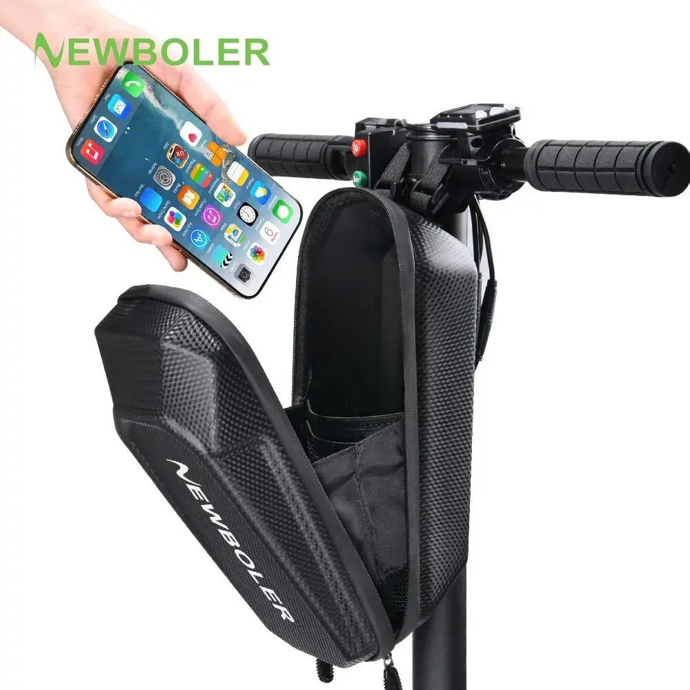 Newboler scooter elétrico saco acessórios saco do veículo elétrico à prova dwaterproof água para xiaomi scooter frente saco de bicicleta peças à prova chuva