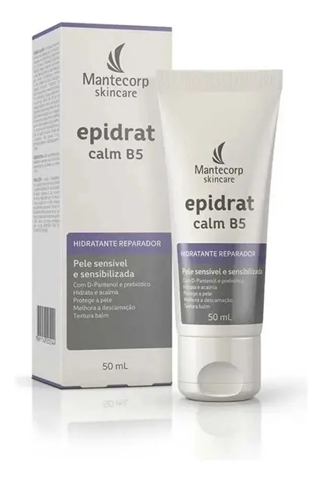 Hidratante Facial Epidrat Calm B5 Para Pele Sensível 50ml Mantecorp