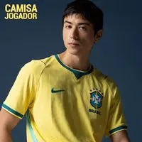 Camisa Brasil Nike I 2026/27 Jogador Masculina