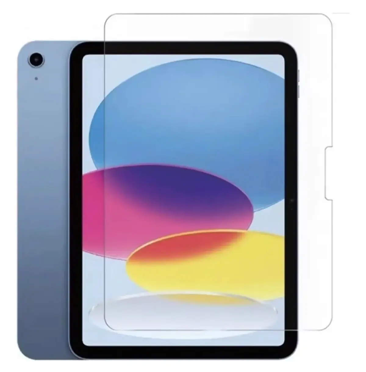 Película de Vidro Temperado 9H para Ipad 10º e 11º Geração (A16) tela 10,9 Polegadas 2022 A2696 A2657 A2777