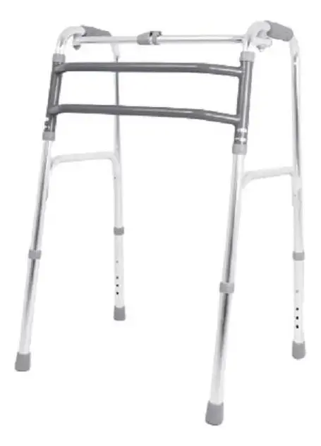 Andador Ortopédico para Idoso Alumínio Dellamed D10 Dobrável 3 Barras até 150 kg thumbnail 4