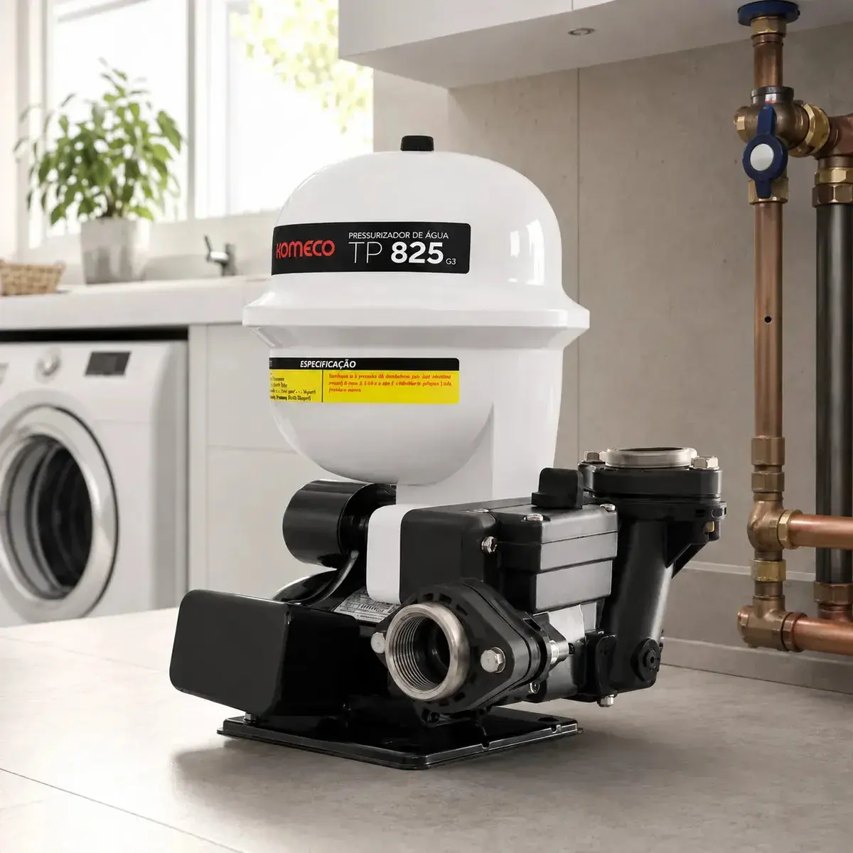 Pressurizador De Água Automático Komeco Tp825 G3 Bivolt