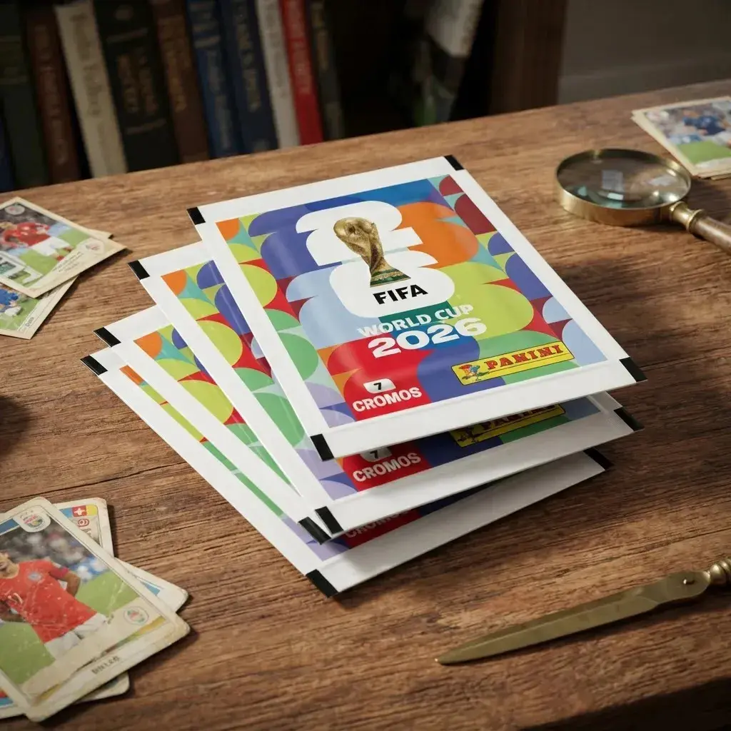 Copa do Mundo da Fifa 2026™ Kit com 12 envelopes de figurinhas Fifa World Cup 2026™ - Panini - Capa Mole thumbnail 5