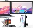 Extensor de Tela Portátil 14" Full HD com Rotação 250° para Laptop USB-C/HDMI - 1