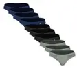 Kit Com 10 Cuecas Zorba Slip Algodão Masculina Original 791 - 1