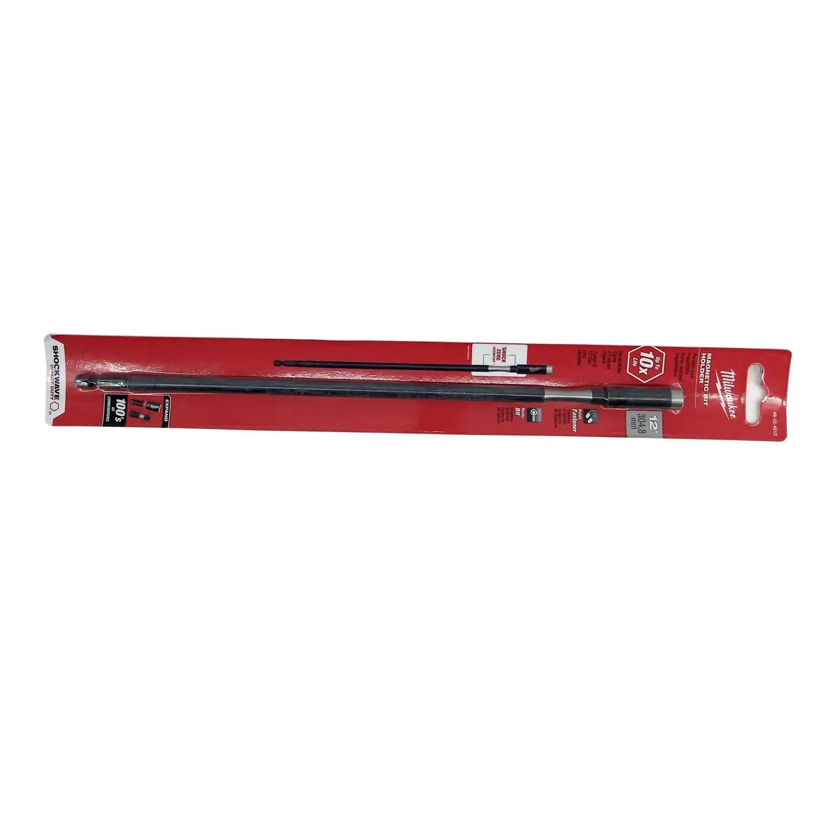 Milwaukee Extensor P/Bit Magnético E Impacto 1/4" X 300Mm - 48-32-4512 - 1