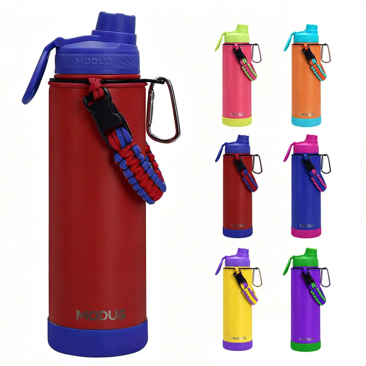 Garrafa Térmica De 304 Aço Inox De Água Manter A Vácuo 750ml (Vermelho)