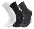 Kit Meia de Treino Under Armour Core Cotton Crew Unissex - 1