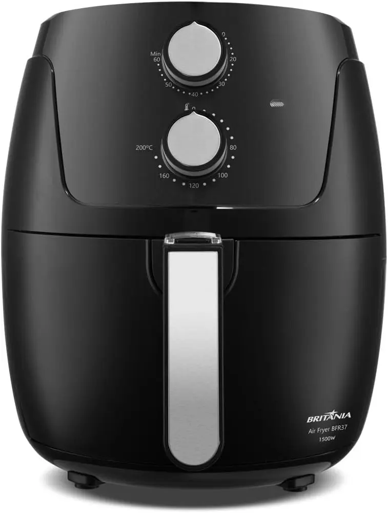 Britânia Fritadeira Air Fryer BFR37 Revestimento Dura Mais 4,2L 1500W 220V 4 litros