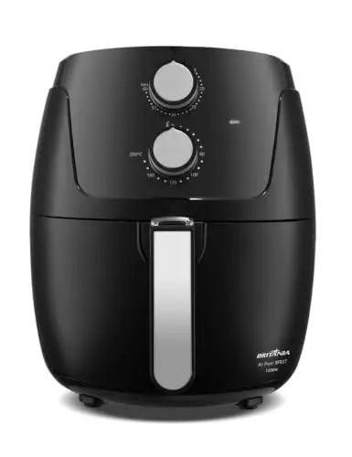 Britânia Fritadeira Air Fryer BFR37 Revestimento Dura Mais 4,2L 1500W 220V 4 litros thumbnail 2