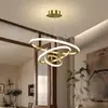 Lustre Pendente LED 60W 3 Arcos para Sala - 1