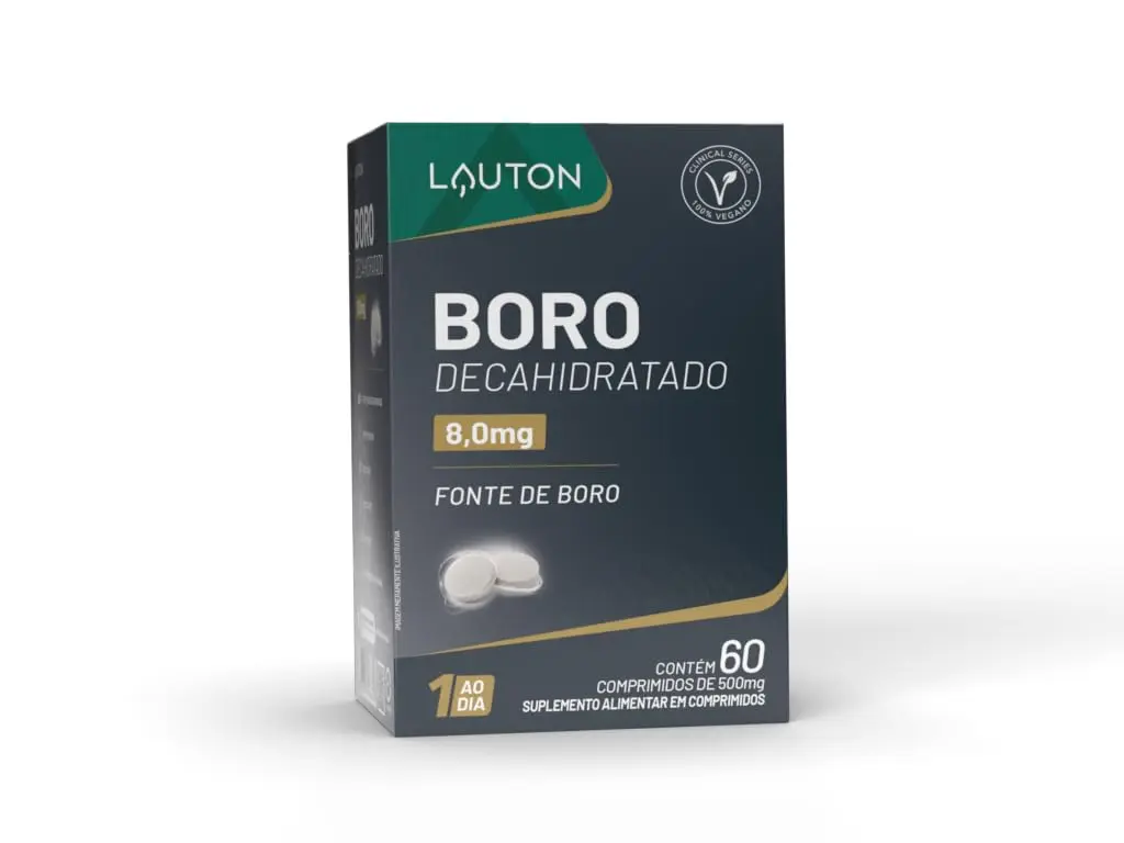 Boro Decahidratado 8,0mg 60 Cps- Lauton