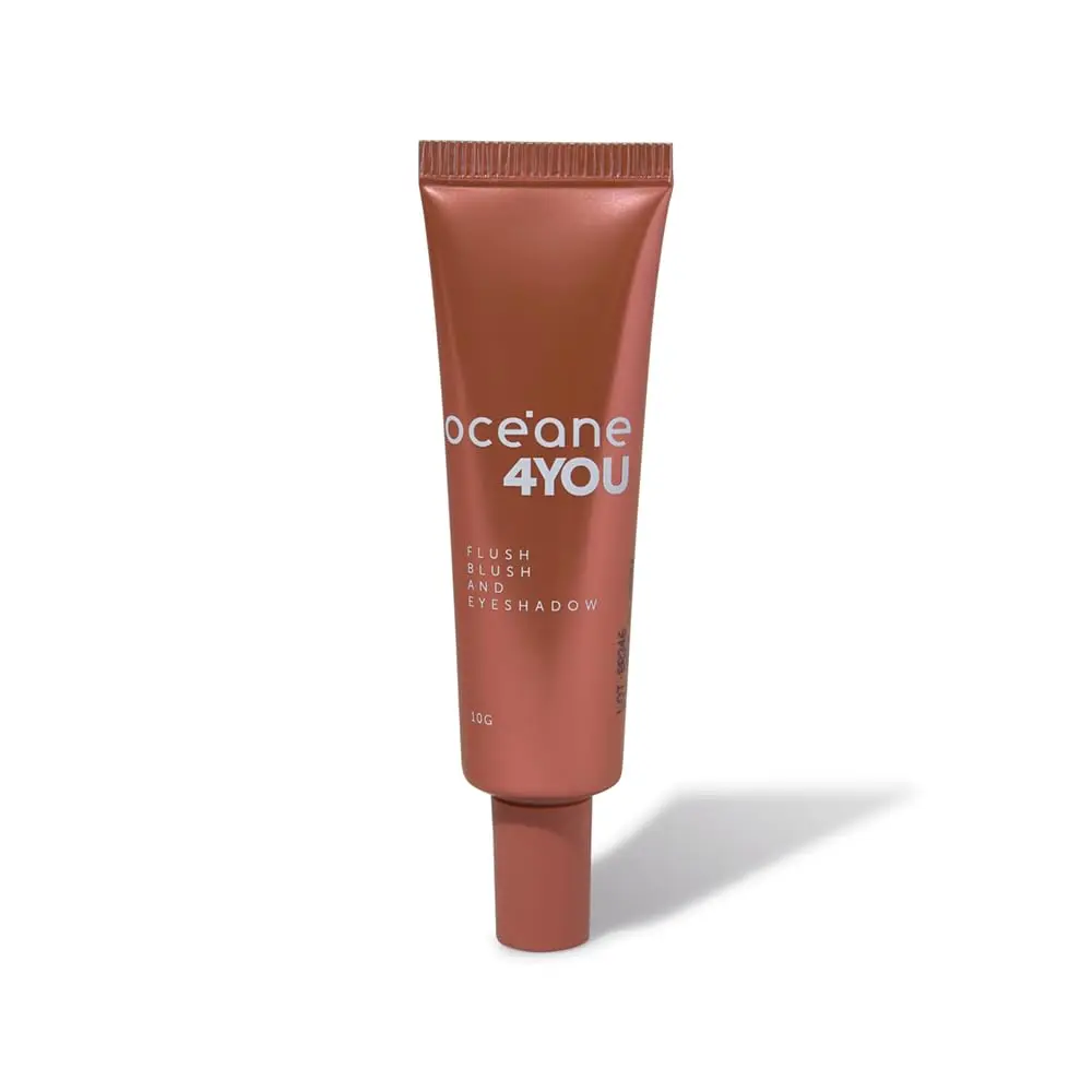 Blush e Sombra Líquidos Océane Flush, Bright Cherrycoral - 1