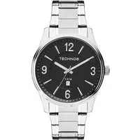 Relógio Technos Masculino Steel Prata - 2015BZBS/1P