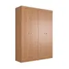 Guarda-Roupa Casal Boreal 4 Portas Carvalho - Marrom - 1