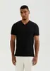 Camiseta Básica Masculina Slim Gola V Hering - 1