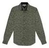 Camisa Manga Longa Slim Fit Estampa Hangar 33 - 1