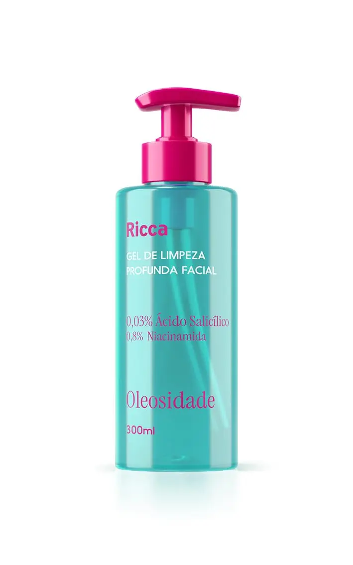 GEL DE LIMPEZA PROFUNDA FACIAL RICCA