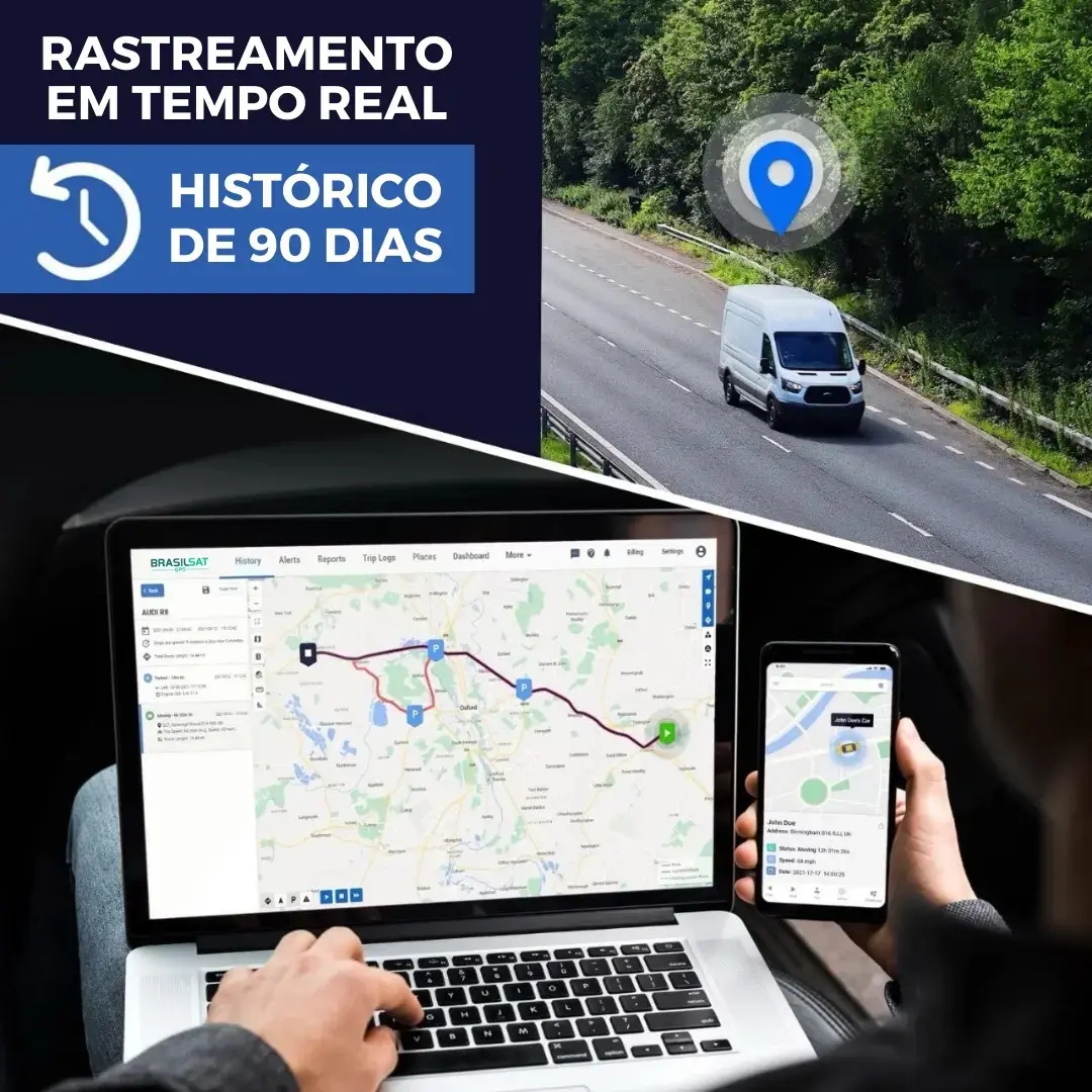 Rastreador GPS Veicular 4G com App em Tempo Real | Ideal para Frotas, Carro, Moto, Caminhão e Veículos Elétricos thumbnail 7